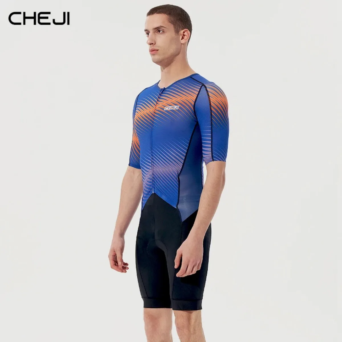 Cheji Men\'s Riding Tights Jumpsuit Cycling Clothing Quick Drying High Quality Jersey Summer Cycling Pants Equipment Sports New