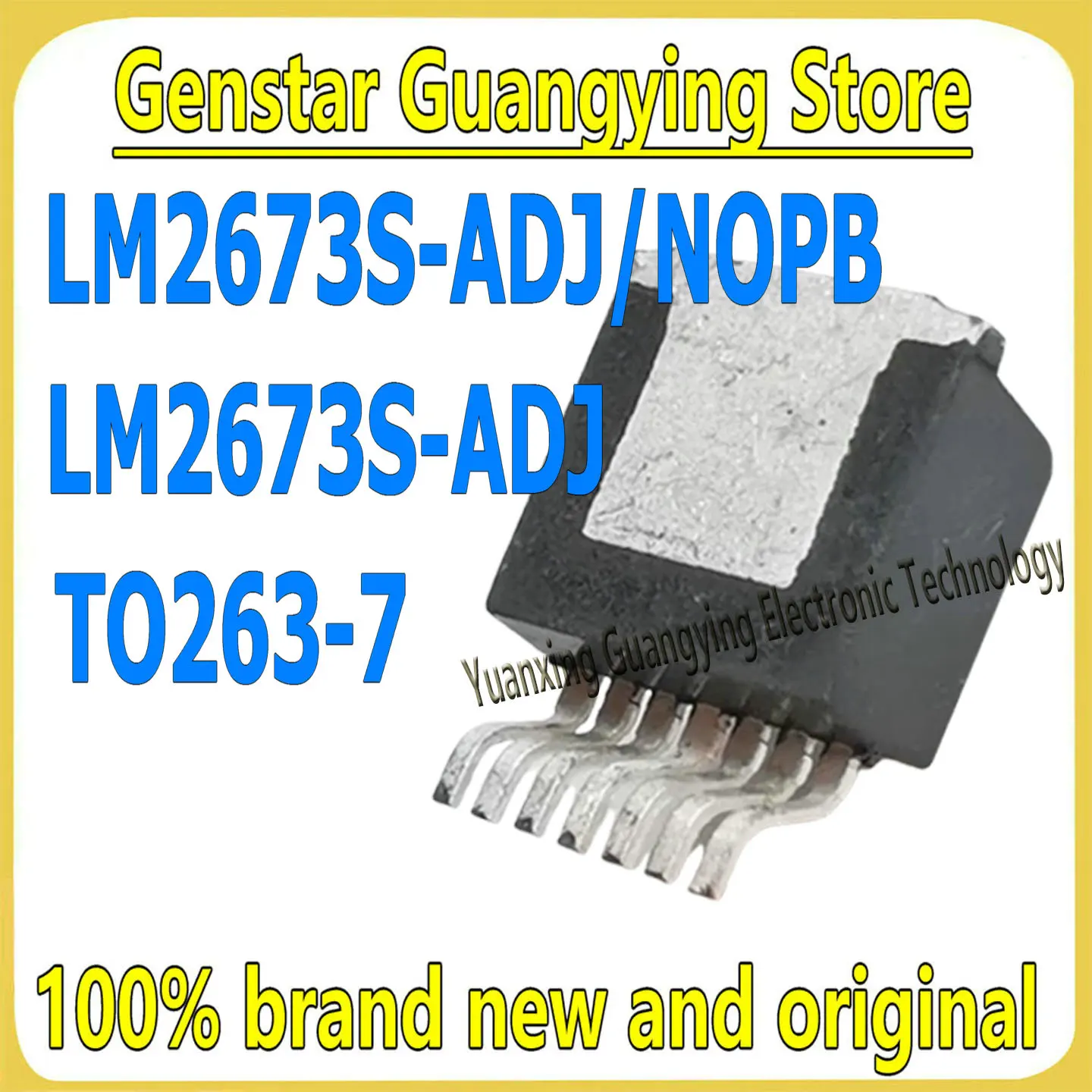 (1 piece) LM2673S-ADJ/NOPB LM2673S-ADJ TO263-7 Step-down regulator Adjustable voltage regulator IC 100% brand new