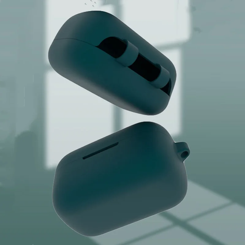 Силиконовый защитный чехол для беспроводного Bluetooth наушника Sennheiser Impulse True 2, защита от внешних предметов с крючком