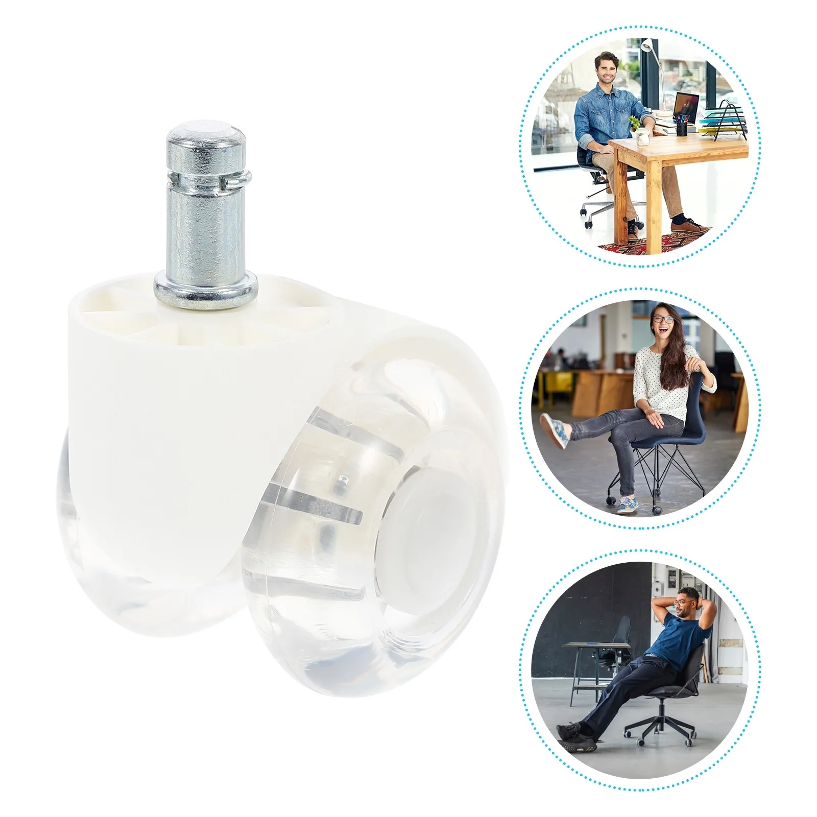 5pcs-high-quality-pu-office-chair-caster-wheels-360-degree-swivel-silent-wheels-for-computer-desk-chair