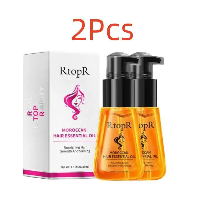 

2Pcs RtopR Moroccan Hair Oil Hair Loss Prevention Products