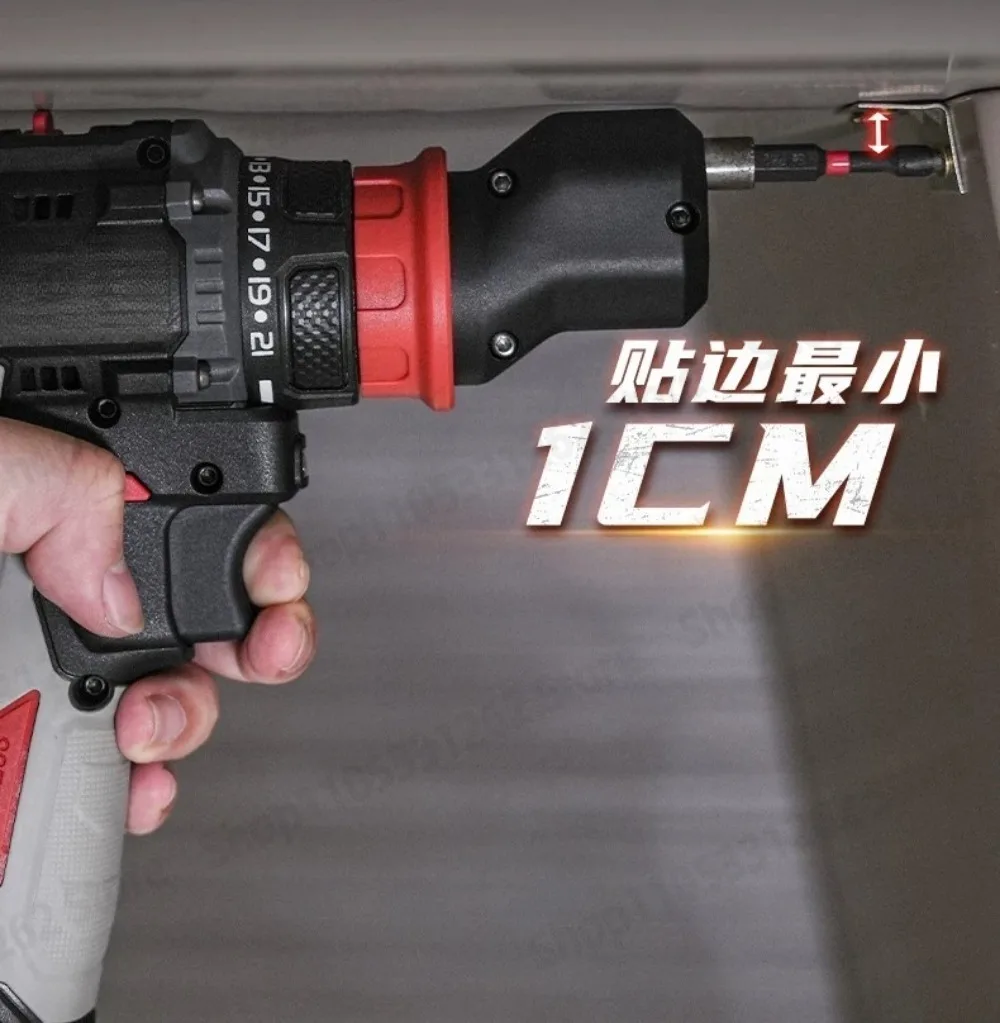 3A77 4 in 1 Brushless Drill Driver Kit Quick Change Chuck Household Cordless Drill