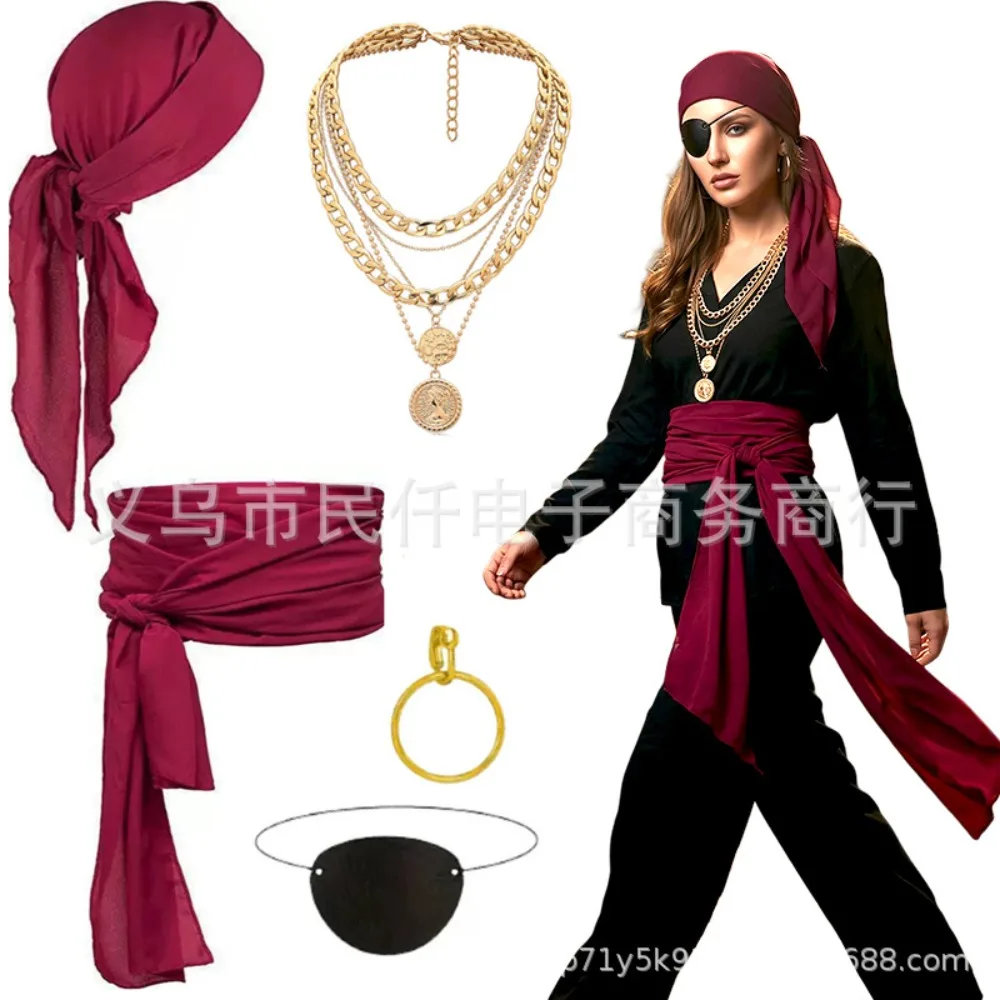 conjunto-de-fantasia-de-pirata-retro-com-lenco-de-cabeca-cinto-colar-e-brincos-para-halloween-baile-e-cosplay