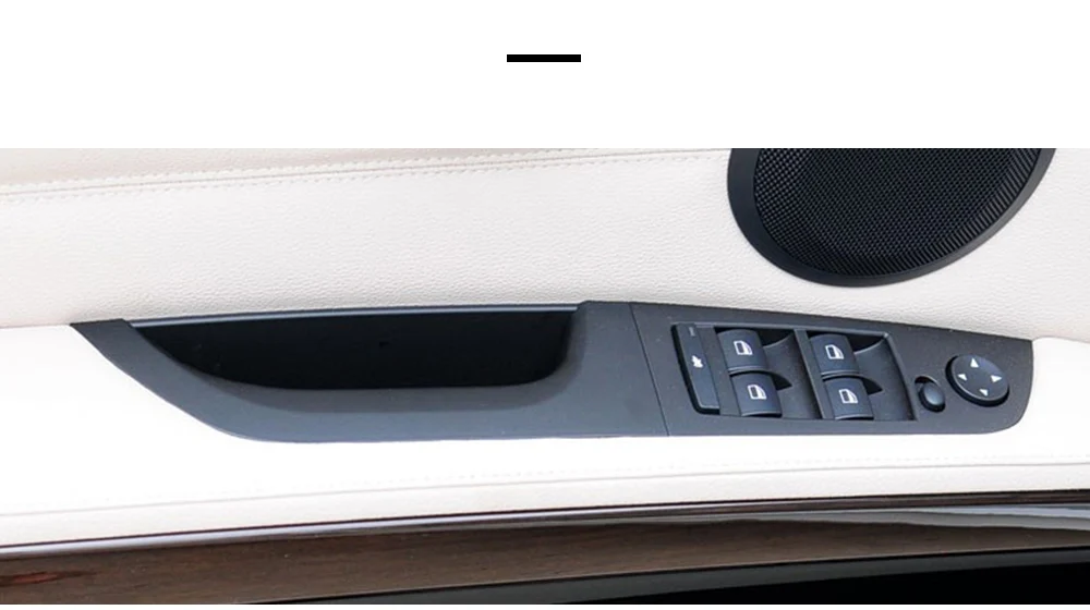 Links Fahrer Türgriff Fenster Schalter Abdeckung Panel Trim Pull Griffe Ersatz Für BMW 3er E90 E91 316 318 320 325 328i – Detail 6