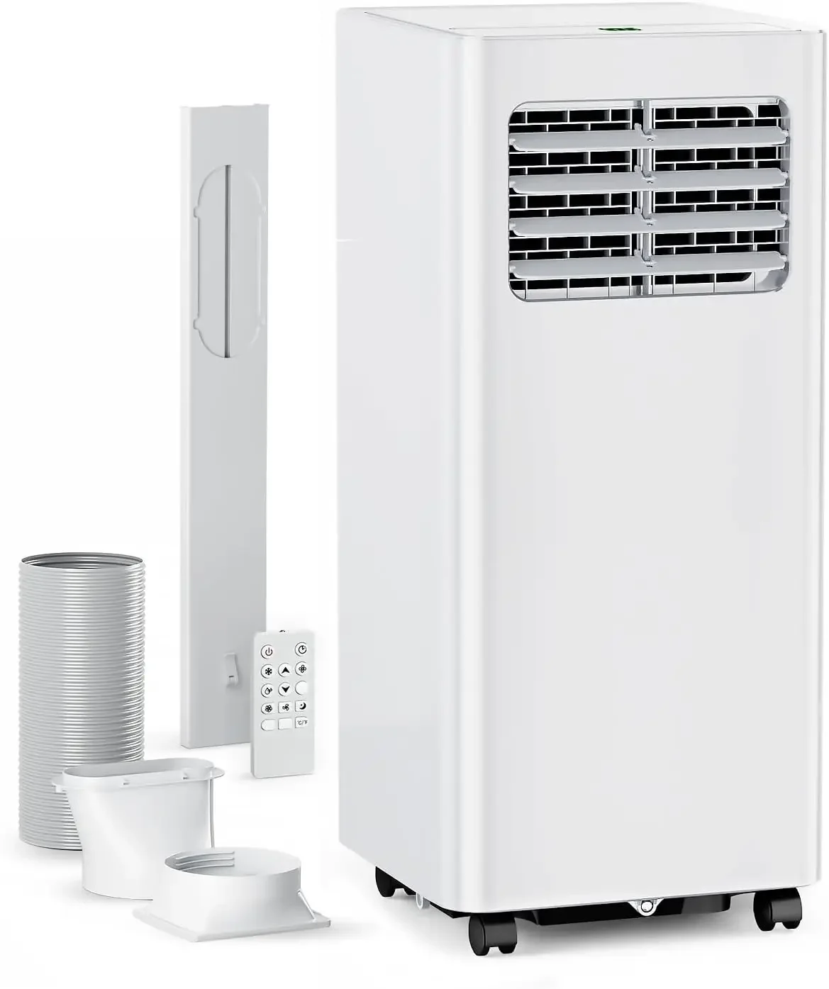 

8000 BTU Portable Air Conditioners - Cools 350 Sq.Ft. 3-in-1 Portable AC Units for Rooms with Remote Control Sleep Mode24H Timer