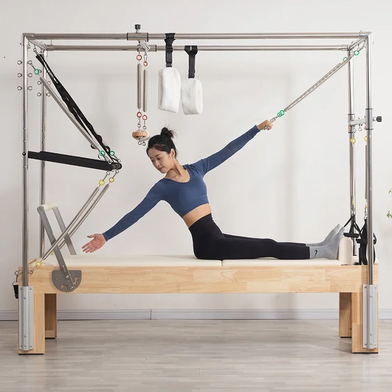 Pilates oak core bed three-in-one large equipment private teaching maple sliding training special equipment