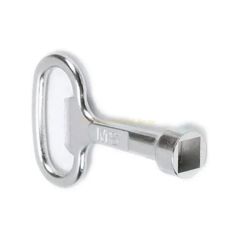A2BE Functional Universal Key Zinc Alloy Plumbers Key Utility Keys for Electric Cabinet Locks Convenient and Reliable