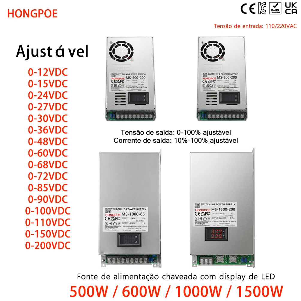 ce-digital-display-500-600-1000-1500w-smps-0-200v-adjustable-10-100-current-0-100-voltage-110-220vacfor-led-3d-printer-industria