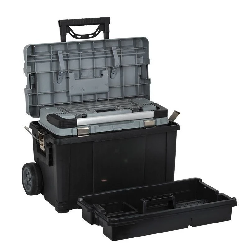 

Hardware Tools Large Toolbox Household Multifunctional Storage Portable Industrial Tie Rod Vehicle Electrician Maintenance