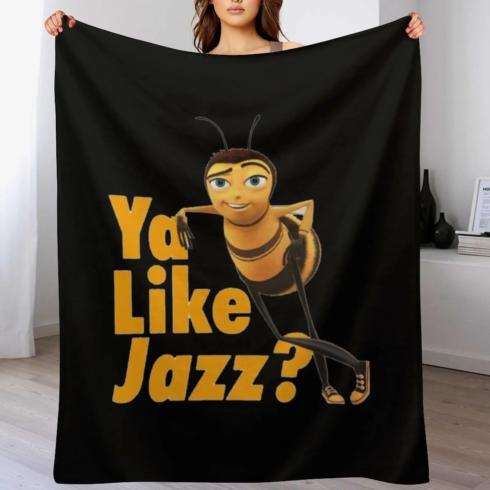 

Ya Like Jazz Bee Throw Blanket Thins For Sofa Thin Luxury St Winter beds Blankets