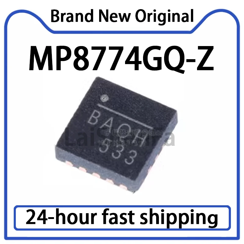 1PCS Original MP8774GQ-Z Silk Screen BAQ* MP8774GQ-P QFN16 New Synchronous Buck Converter