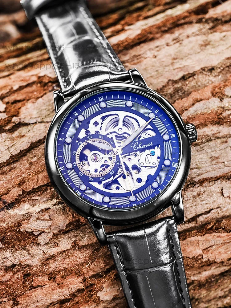 new-genuine-tourbillon-watch-men's-pure-mechanical-watch-automatic-hollow-waterproof-ultra-thin-sports-watch