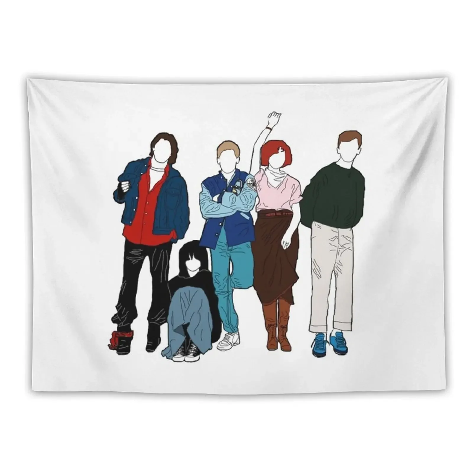 

Breakfast Club Tapestry Decorations For Room Decoration For Rooms Tapestry