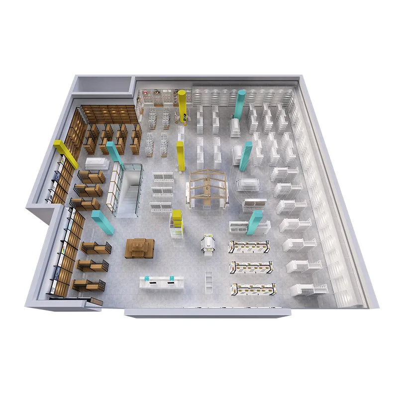 

Mingchuang Store Jewelry Store Shelf Display Cabinet Zhongdao Cabinet Display Shelf Youpin Toy Stationery Store E