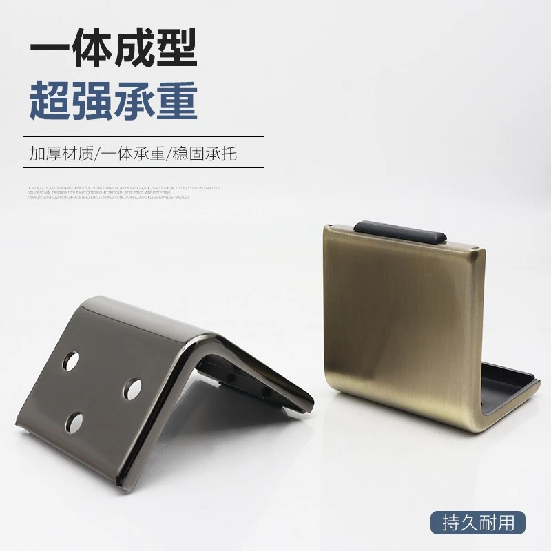 

4pcs Accessories New Style Metal Sofa Feet Heavy Furniture Metal Support Feet L-Type Height For Sofa Cabinet Table Chair Legs