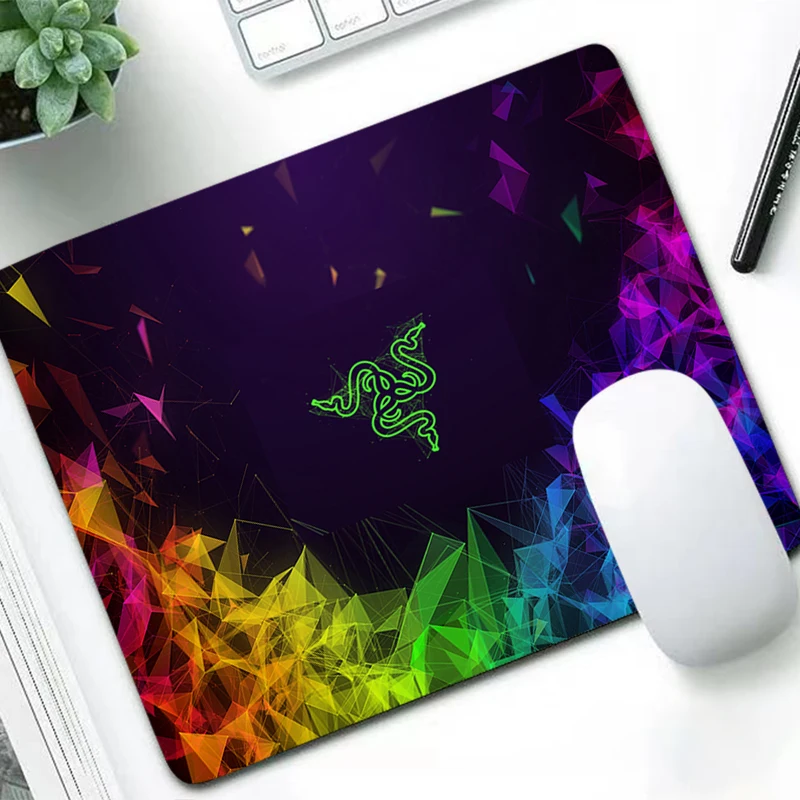 لوحة ماوس صغيرة Razer Fashion Gift Gabinete PC Gamer Gamers Decoracion Computer Desk Mat Varmilo Keyboard Office Mousepad