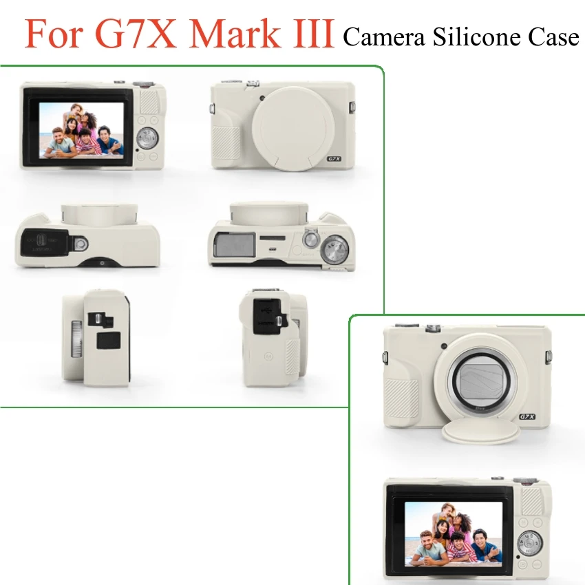 

Силиконовый чехол для камеры G7X Mark III, защитный чехол, аксессуары