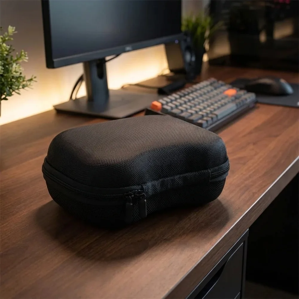 Hard Shell Eva Game Controller Storage Bag Shockproof Anti Drop Portable Handbag Compatible with Switch Pro PS5 Dustproof