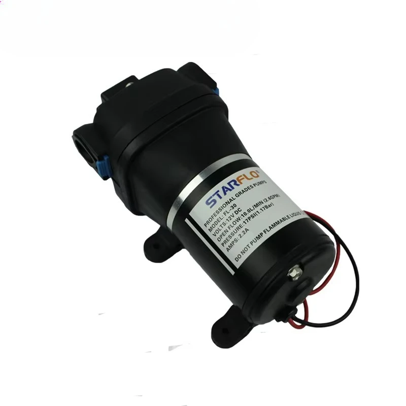 10LPM 17PSI Electric Diaphragm Pump 12V Flojet Marine Sea on-Demand Pressure for Wastewater Treatment