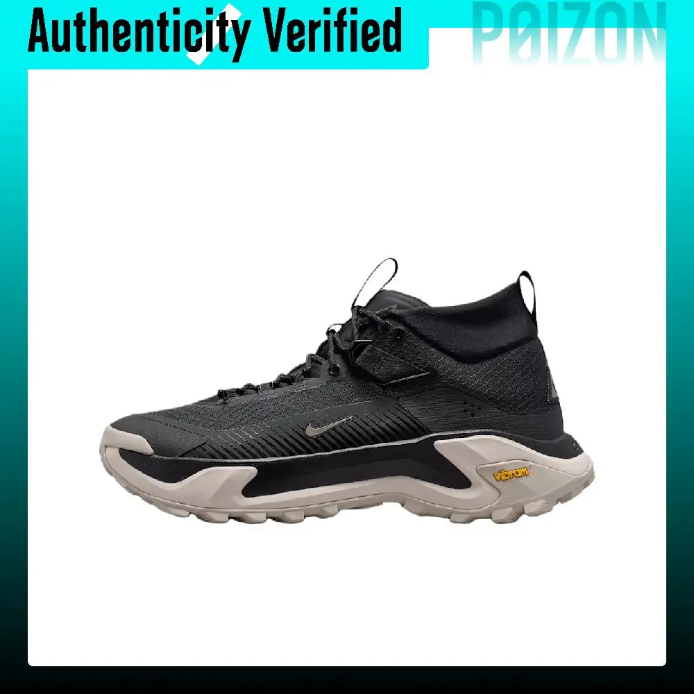 Nike ACG Zegama Breathable Support Lightweight Low-top Hiking Shoes Men's Black IO7854-005