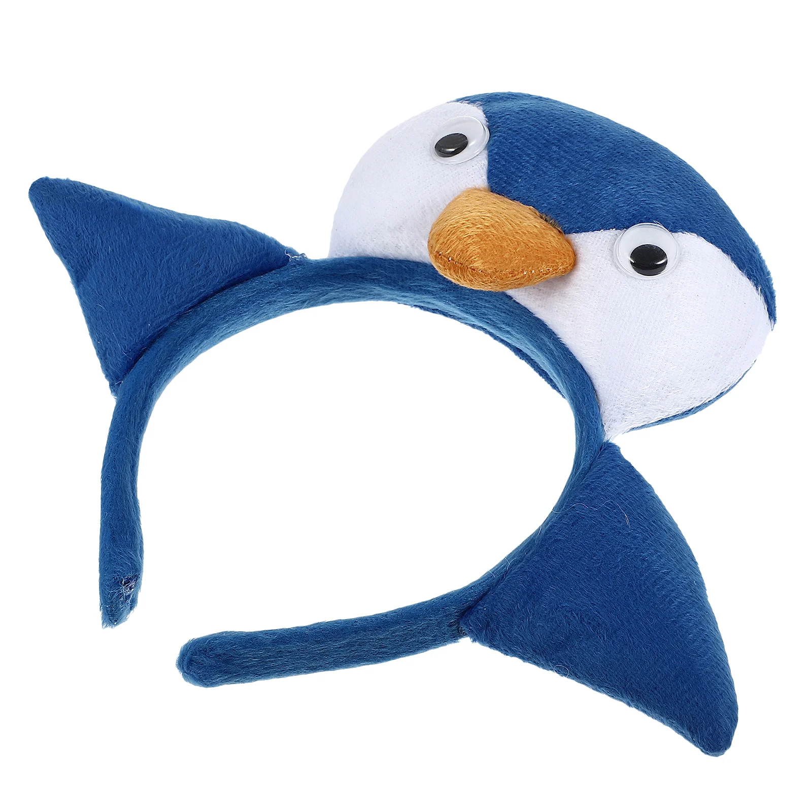 Penguin Headband Hair Hoop Headdress Kids Headbands Hairwear Ribbon Earth Tones