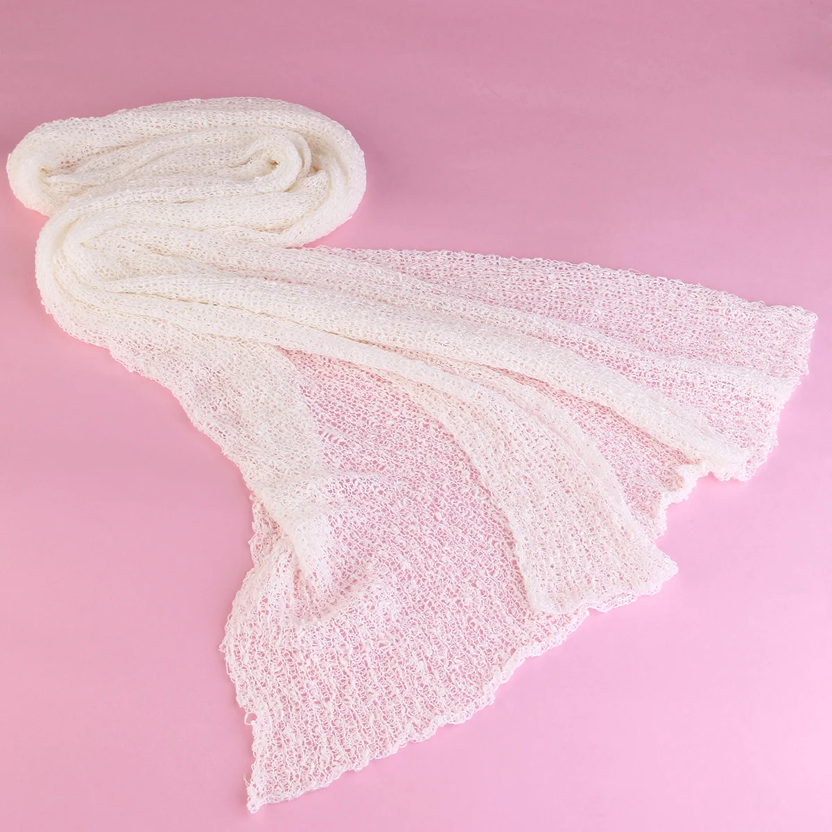 دعائم الأمومة DIY لحديثي الولادة، لفافة طويلة قابلة للتمدد لتقميط وتزيين أغطية حديثي الولادة