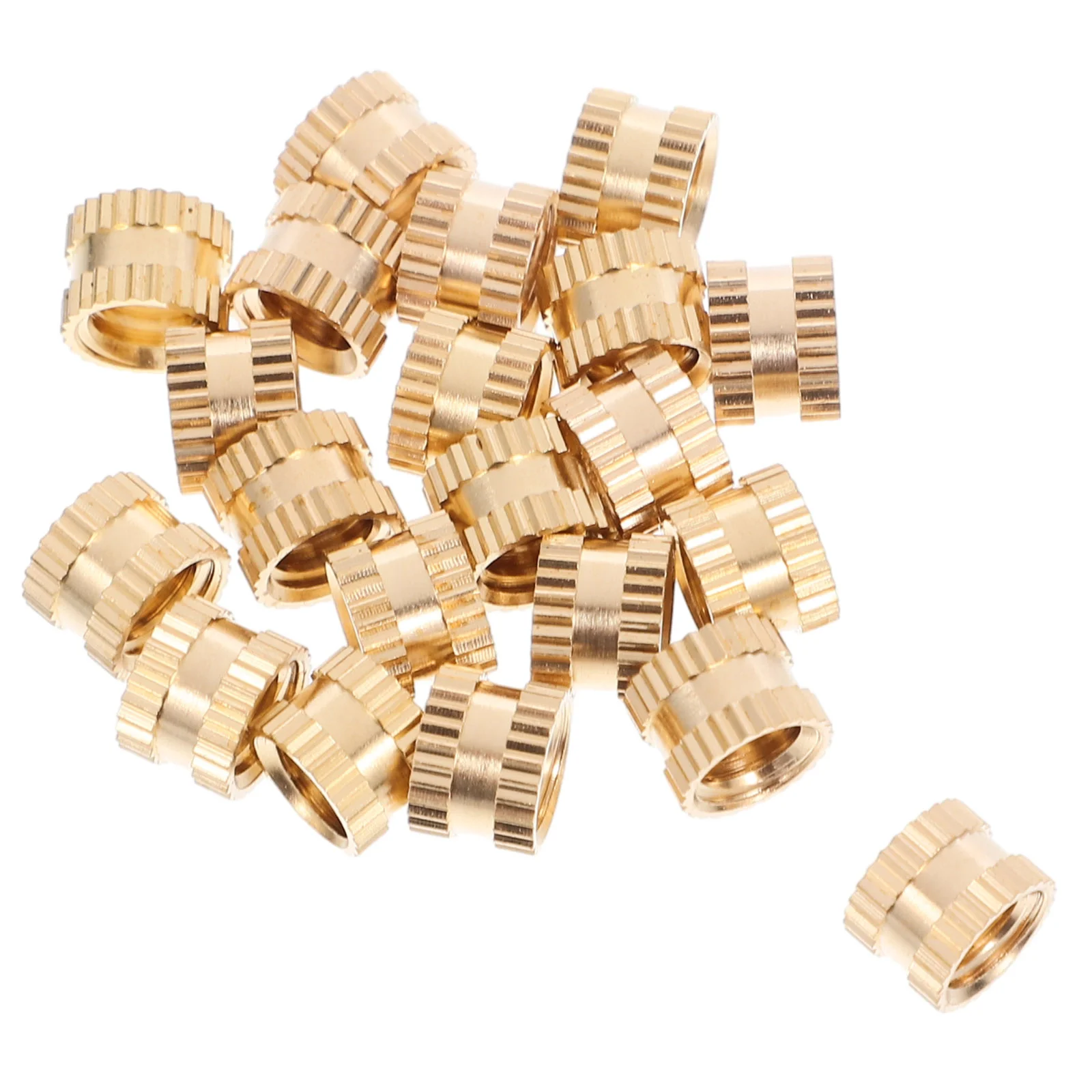 Enrobement d'écrou mométrage kg pour ensemble d'impression 3D, filetage de forme Prquinze, insert fileté en cuivre, chaleur, 1/4 po, 20 pièces