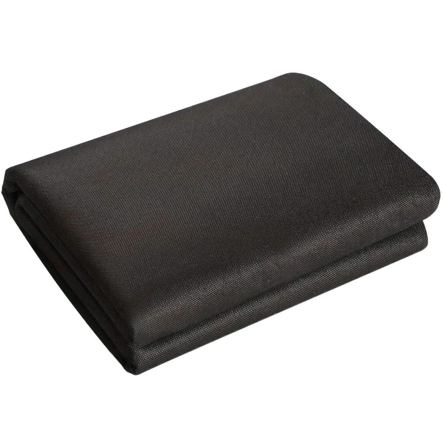 Weed barrier landscape fabric, ground cover, gardening cushion cloth, black non-woven fabric, moisture-proof, tear resistant