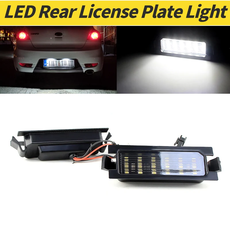 2PCS Car Tail Numbe… - image