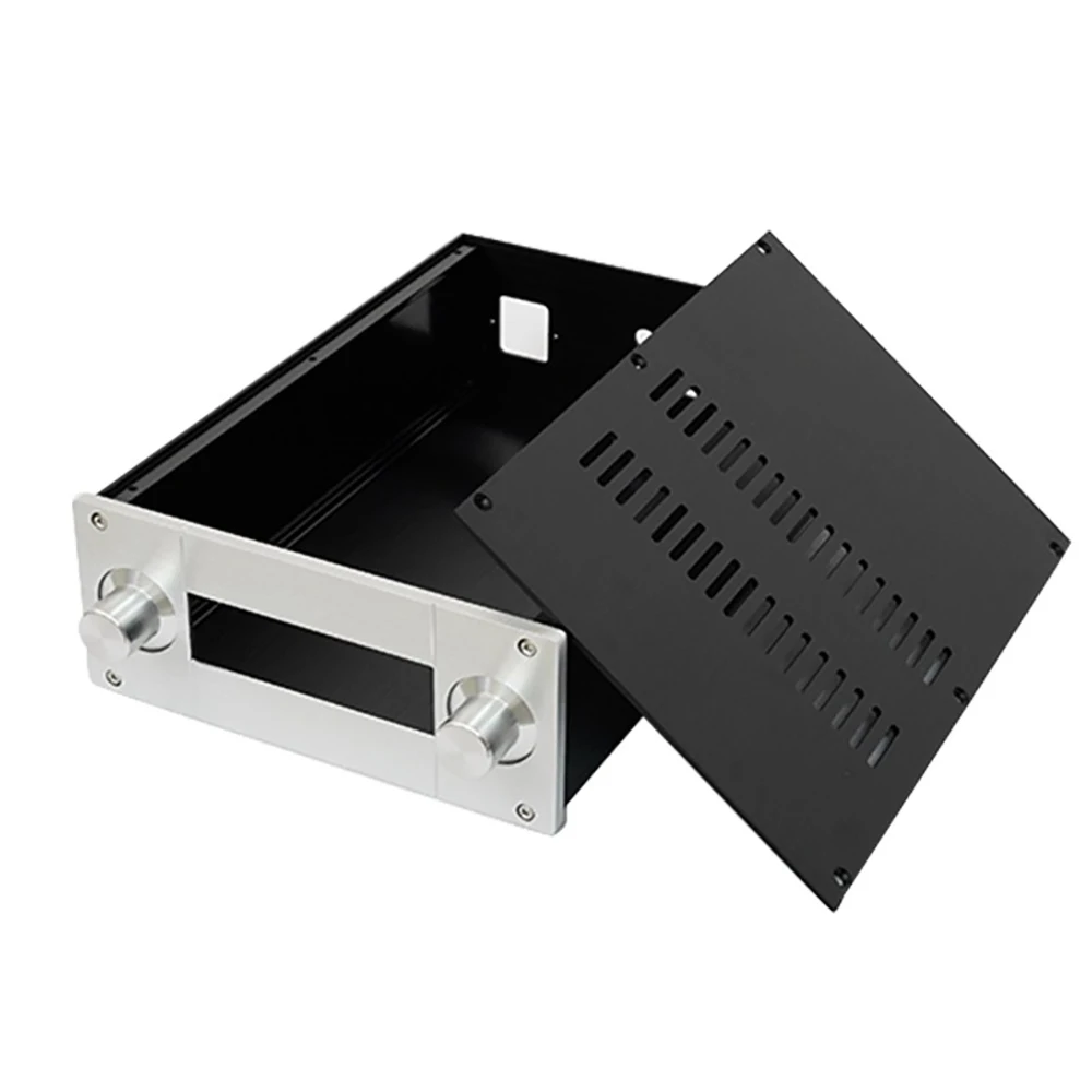 

JC229 Full Aluminum Alloy Amplifier Chassis (Level Meter Version) - Empty Enclosure Only