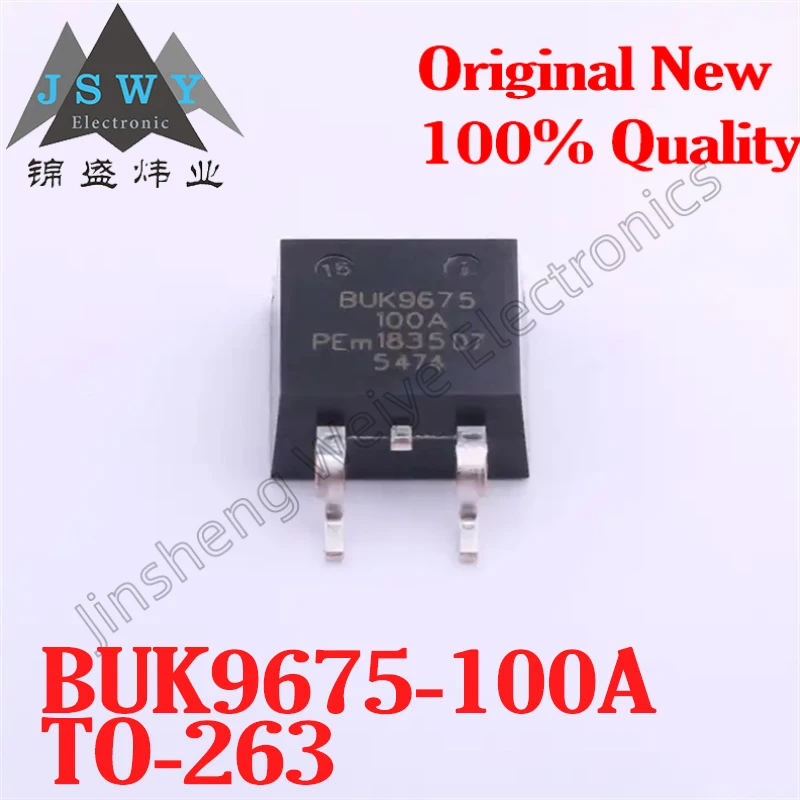 

(5/20pcs) BUK9675-100A TO-263 BUK9675/N Channel Enhancement MOSFET/100V25A/Original Stock Electronics