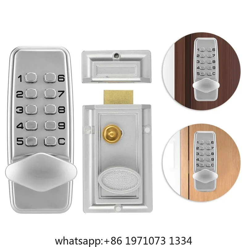2 ‑ 4 Digits MiNi Mechanical  Lock Cabinet Indoor Outdoor Door Password Security Coded Lock Security Coded Lock