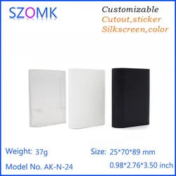 4Pieces 25*70*89 mm Plastic electrical enclosure cabinet raspberry pi 3 model B project box