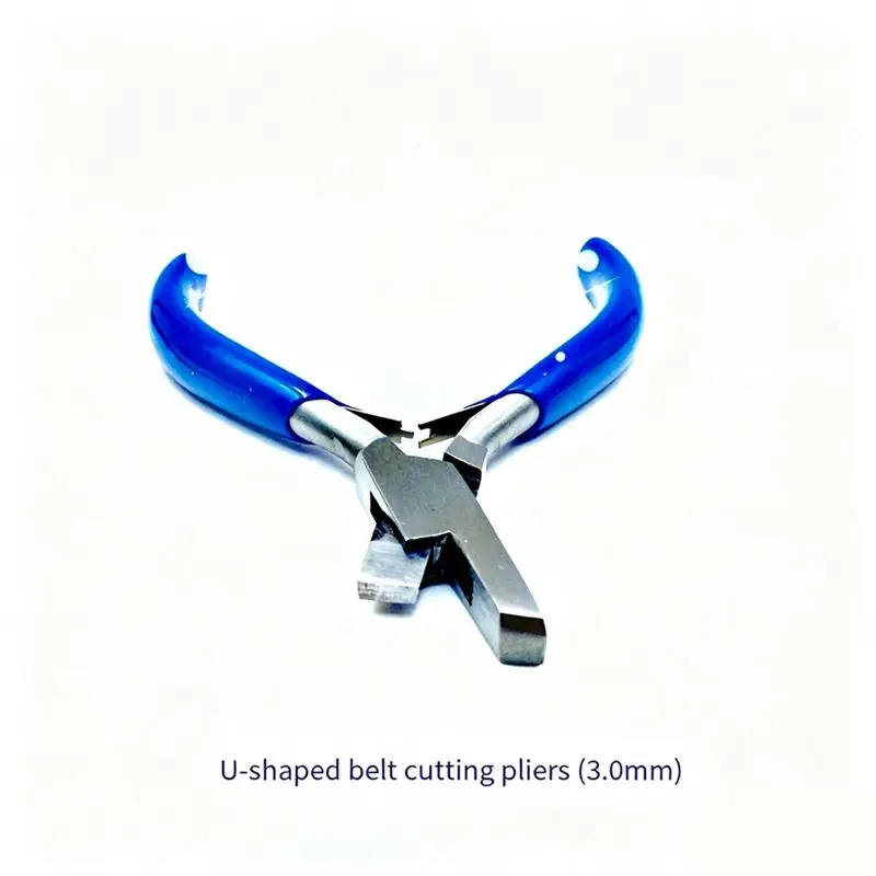 AB42-U Shape For Leather Watchband Notching Plier 1PCS 3Mm Belt Cutting Tool Hole L For Leathercraft And Watch Band Adjustment
