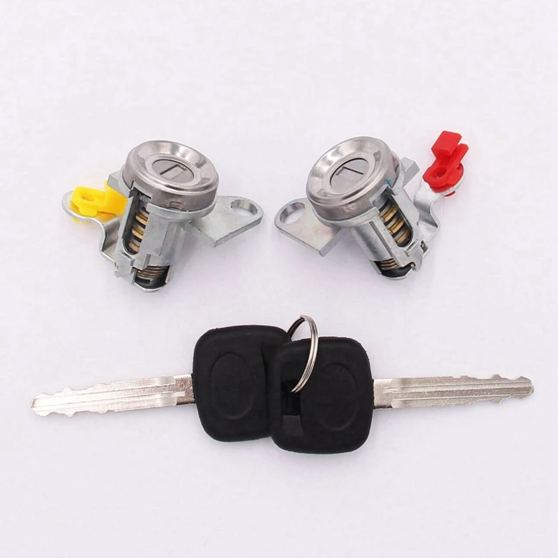 6X Car Door Lock With Key (L+R) For Corolla AE100 93-97 GEO PRIZM 69051-12340 69052-12360