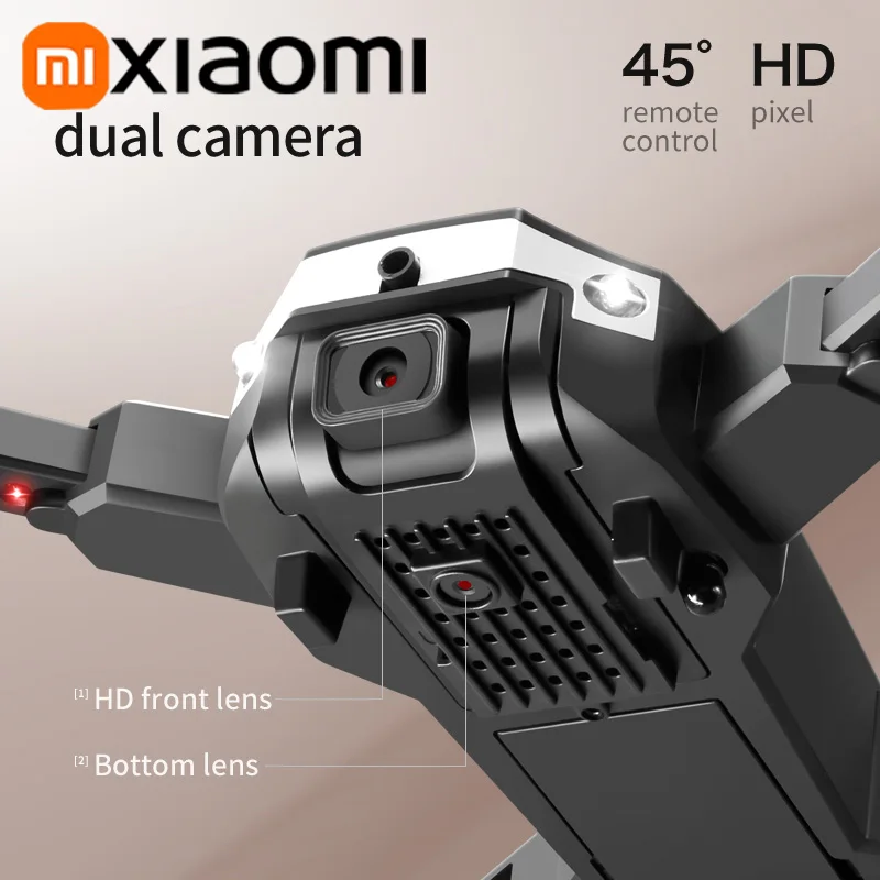 Xiaomi-Drone T6 professionnel, caméra GPS 8K HD, évitement d\'obstacles, photographie aérienne, flux optique, quadrirotor pliable, jouet cadeau