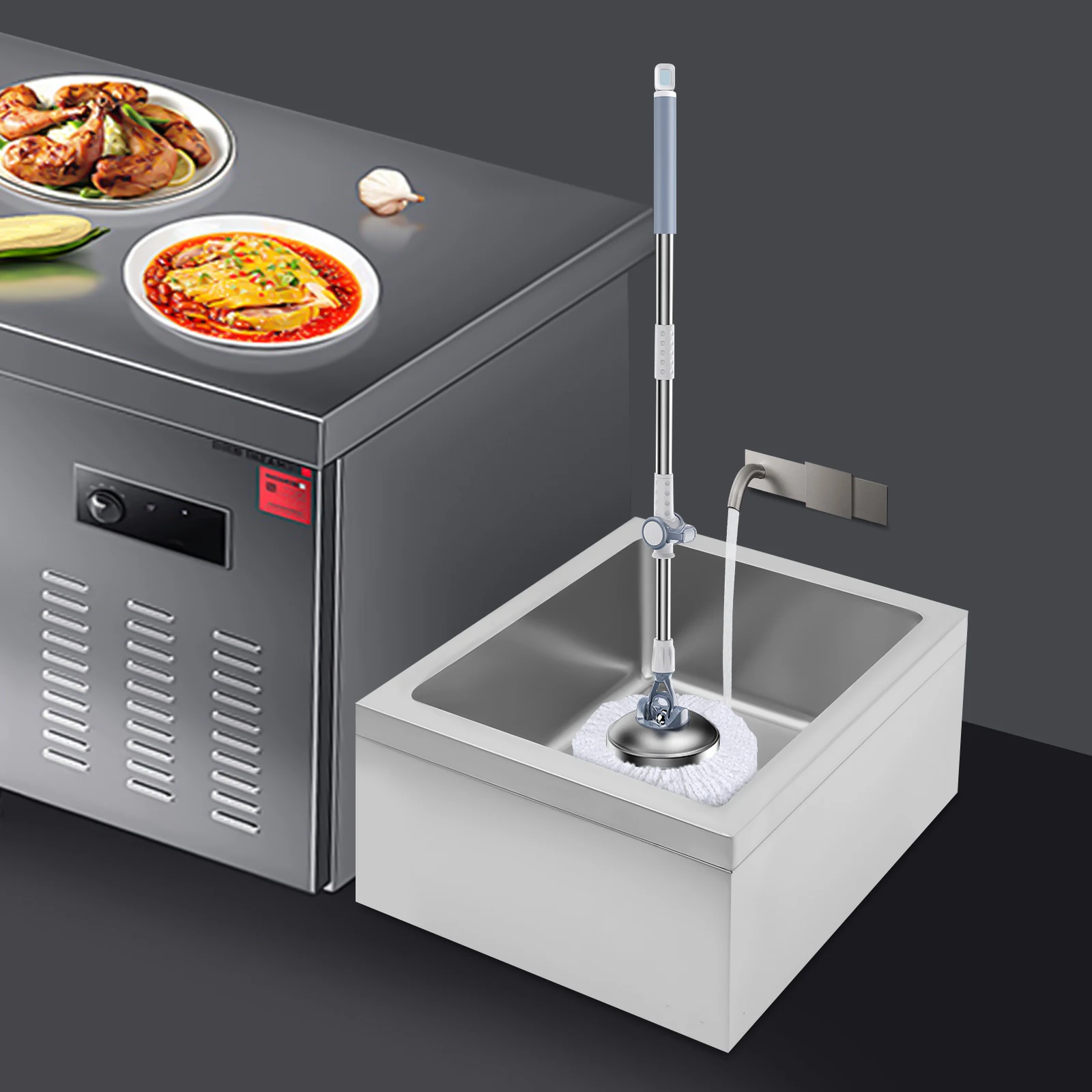 Bak Cuci Lantai dari Baja Anti - Home Kitchen & Bathroom ulasan dan harga