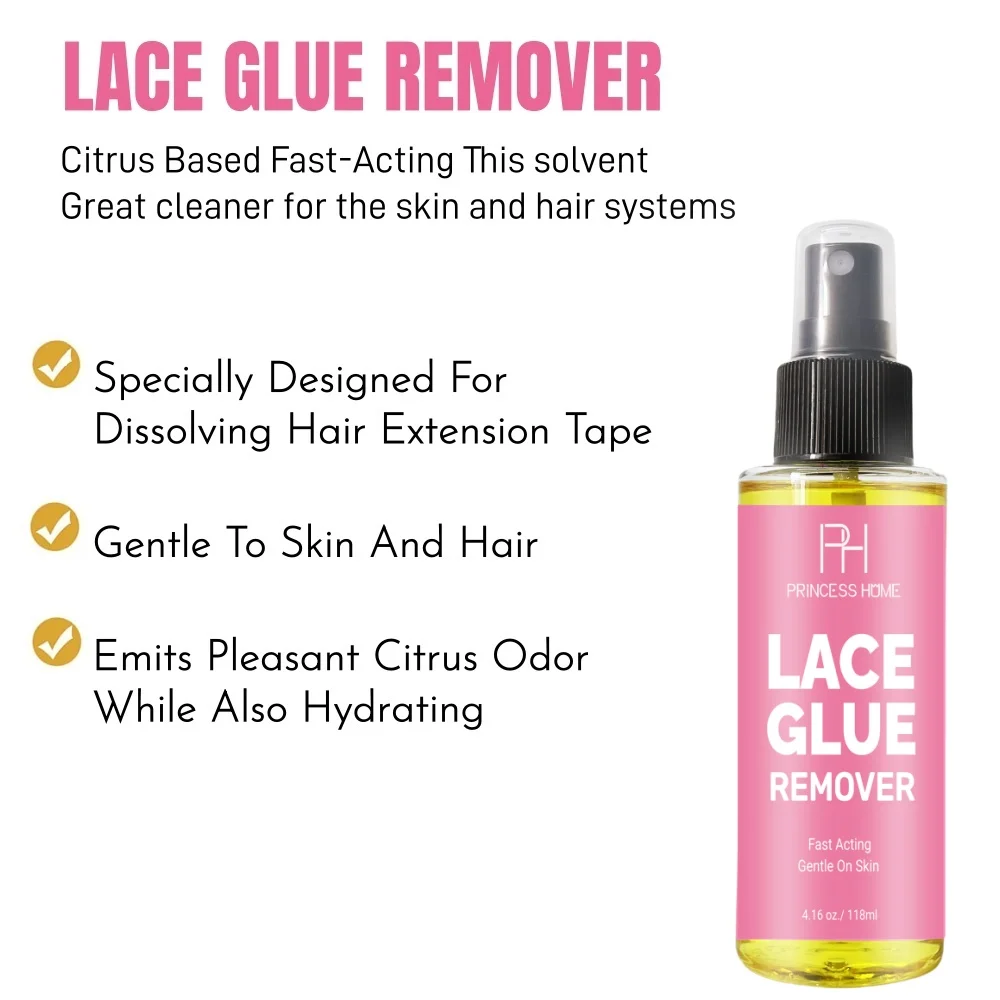 Perückenkleber-Entferner Rückstandsreiniger Shampoo Spitzenreiniger Schaum Rückstandsfreies Komplett-Entfernungsset für Lace-Front-Perücken Haarsysteme – Detail 8