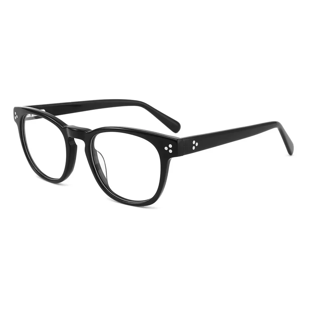 

Retro Acetate Spring Hinges Light Eyeglass Frames Full Rim clear lenses Men Women Unisex