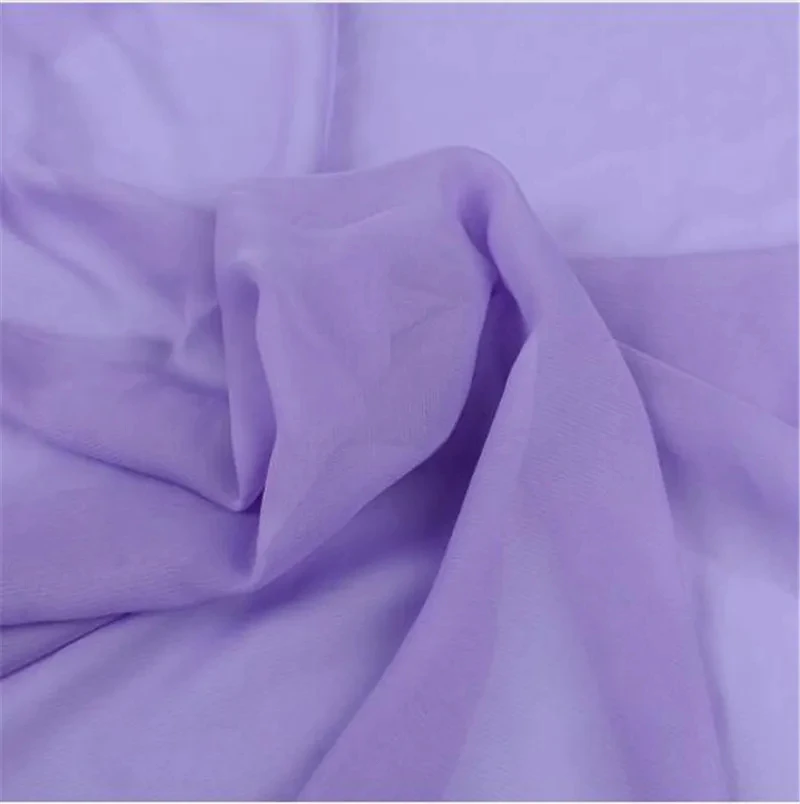 1.5 Meter *1 Meter Chiffon Fabric Sheer Bridal Wedding Dress Lining Fabric Skirt Party Decorator Georgette tulle dress material