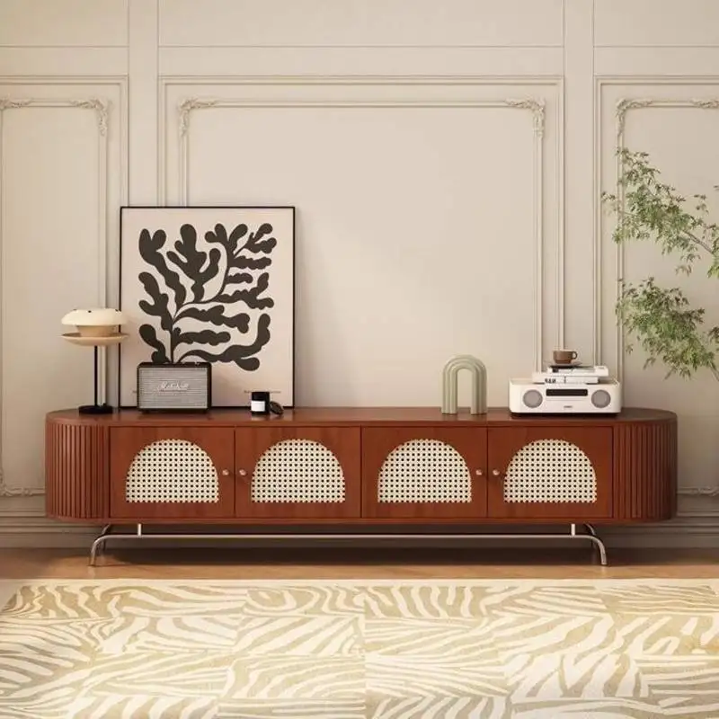 Wood Decoration Tv Cabinet Brown Design European Bedroom Living Room Tv Cabinet Luxury Corner Nordic Meuble Salon Furniture