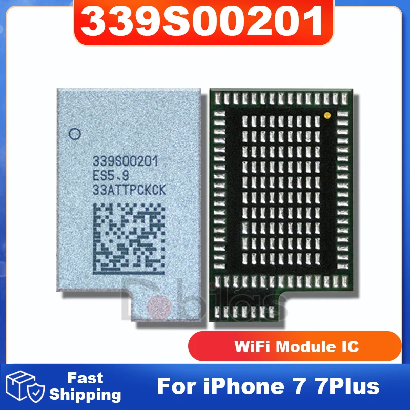 

10Pcs/Lot 339S00201 WLAN_RF For iPhone 7 7Plus Wi-Fi Chip BGA WiFi Module IC BT Bluetooth Module IC Replacement Parts Chipset