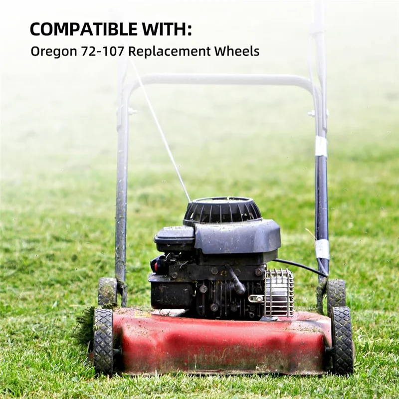 【Best Selling】Durable 7 Inch Replacement Wheels 2 Pack Fit For Lawn Mowers, Utility Carts And Hand Trucks