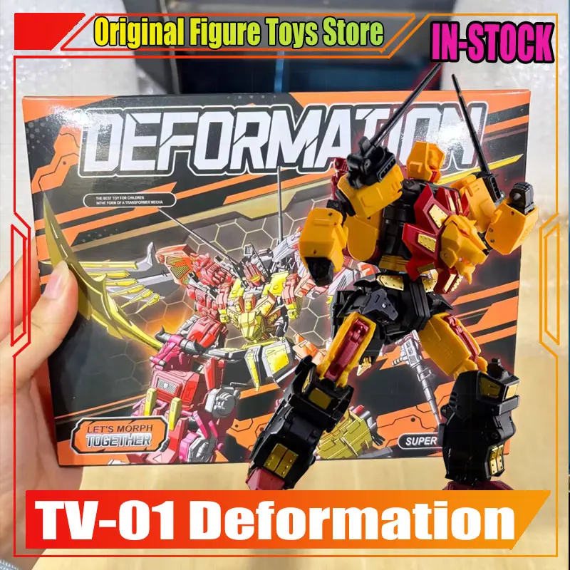 

【В НАЛИЧИИ】Переформируемая игрушка TV-01 Фигурка льва с когтями Хискинг острых когтей МИНИ-фигурка Робот TV-01 Модели льва Игрушки