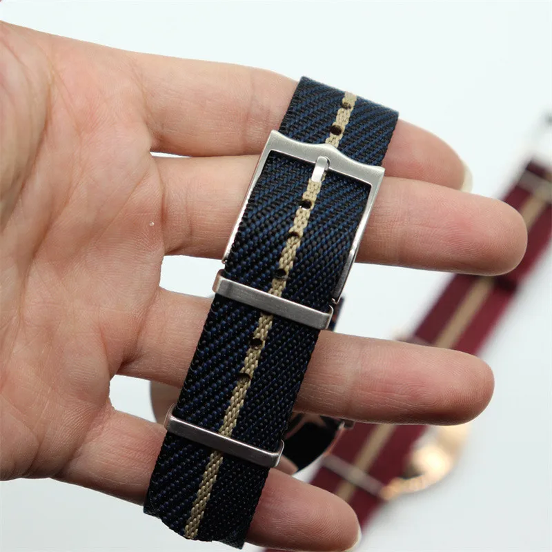 20mm 22mm Nylon Watch Strap for Tudor Band Woven Sport Universal Women Men Bracelet for Huawei Watch Gt2/Gt3 Wristband