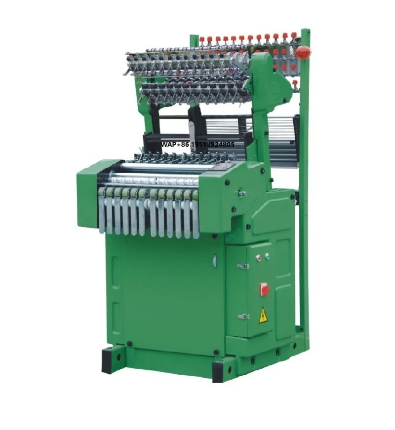 High Speed Ribbon Machine Fabric Shuttleless Loom Industrial Zipper Tape  Weaving Machines 12/20