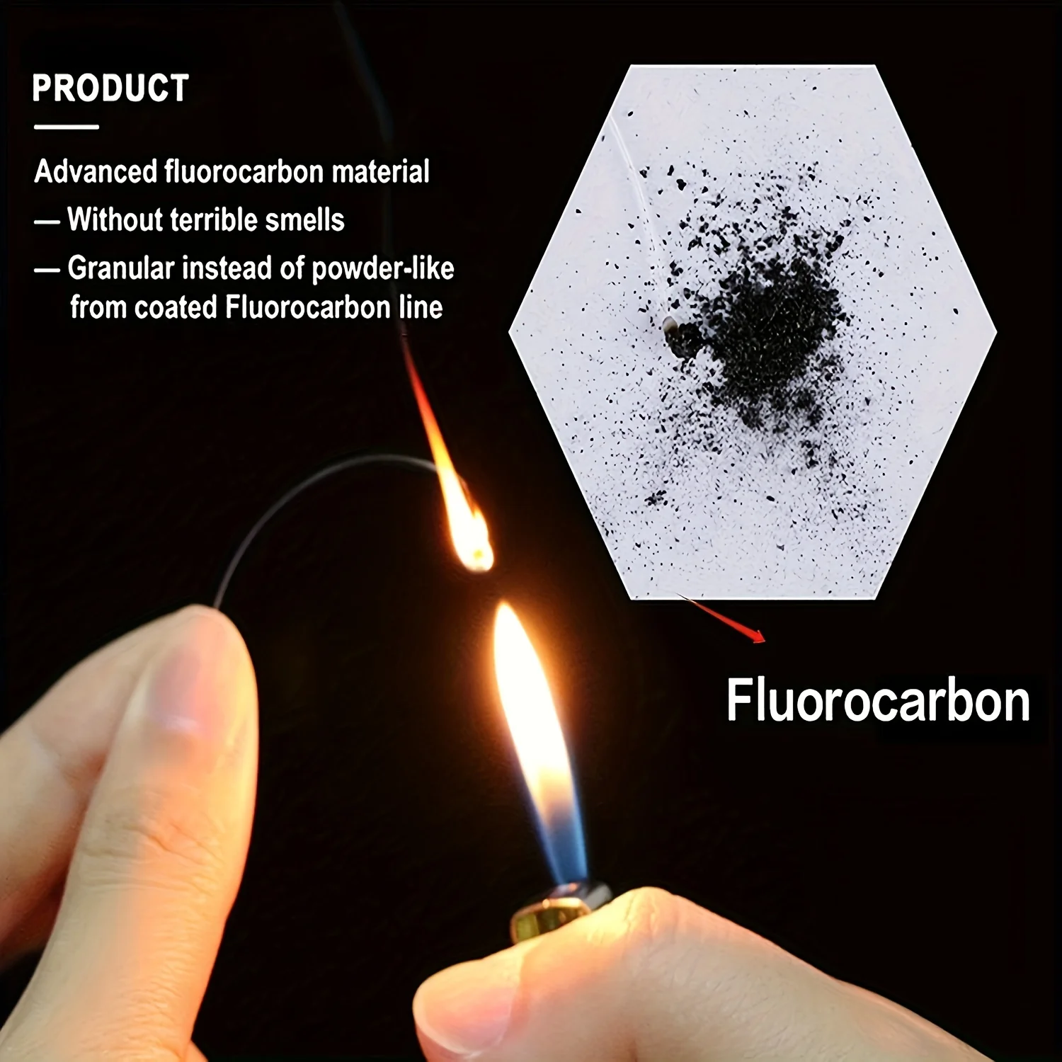 Líder de fluorocarbono 100% con giratorios – Agua dulce y salada - imagen 2