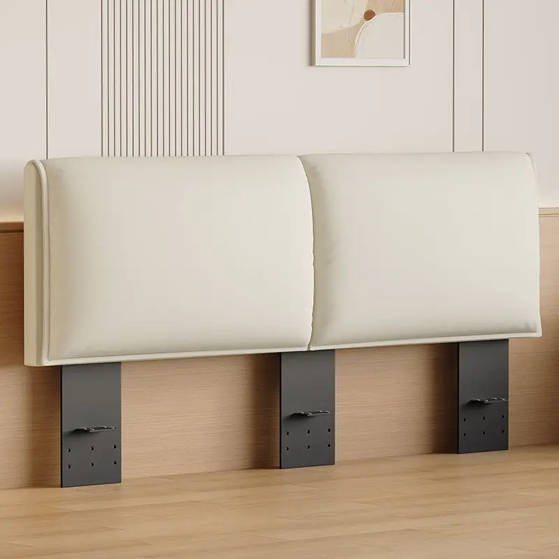 Modern household up and down adjustment bedside bedroom small apartment simple backrest cream wind ears bedside backrest