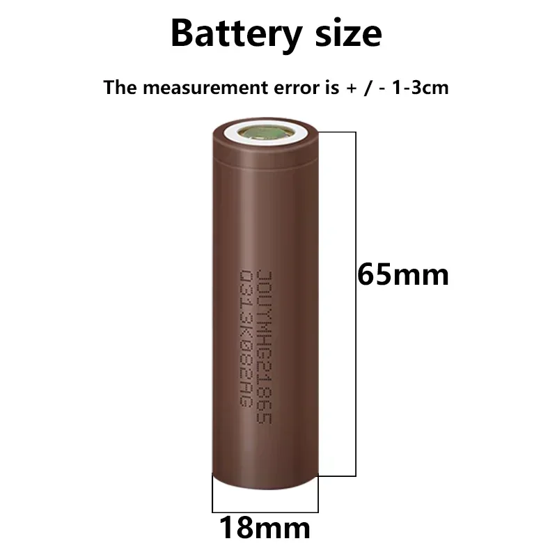 HG2 3000mAh 3.7V  18650 battery lithium battery Suitable for battery packs, tool batteries, etc литевые аккумуляторы18650