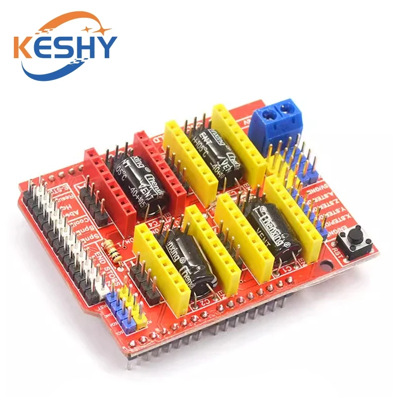 CNC Shield V3 V4 Engraving Machine Compatible With Nano 3.0 / A4988 Driver Expansion Board Module for 3D Printer Diy Kit
